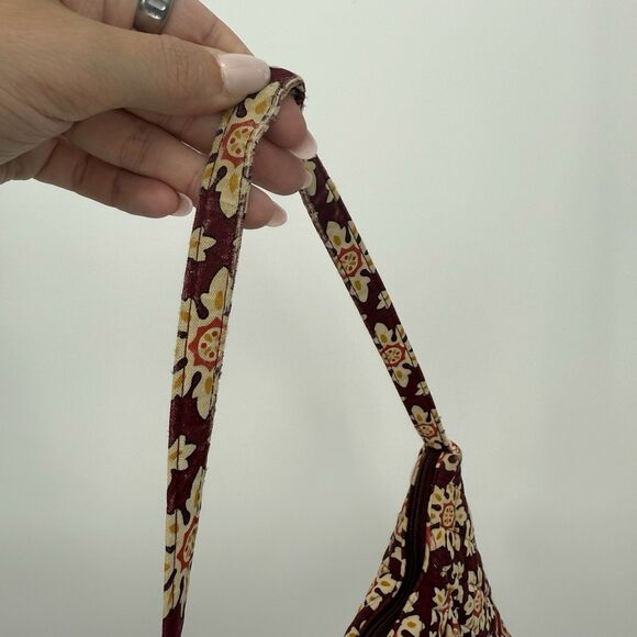 Vera Bradley Multicolor Medallion Small Shoulder Bag Quilted Boho Cotton - Picture 7 of 11